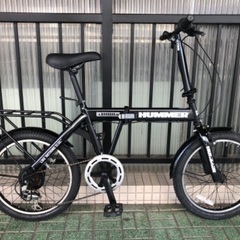 ?折りたたみ自転車?HUMMER 前後タイヤ新品です✨定価 : 34,000円。