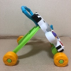 歩行器　フィッシャープライス　おして! しまうまくんのバイリンガル・ウォーカーの画像