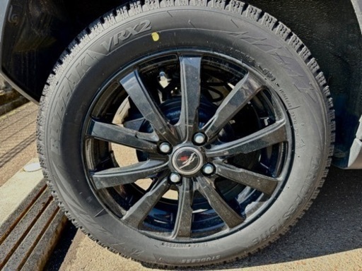 165/65R15  冬タイヤ4本(ホイール付) ブリザック
