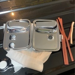 s500p 後期　ドアハンドル　ガーニッシュ　セット　メッキ　ハ...