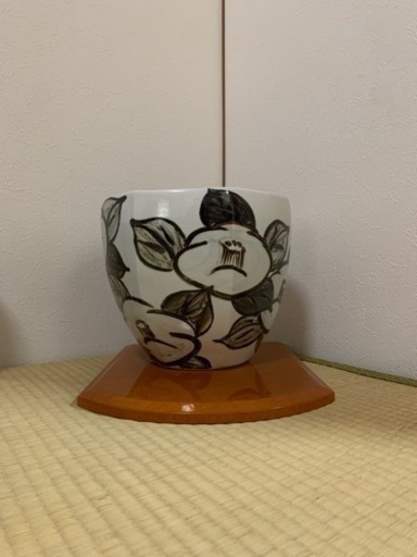 椿・大型花瓶