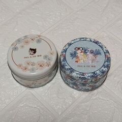 【タグ付き】未使用　ユニクロ　ポールアンドジョー　コラボ　Tシャツ2枚　Sサイズ　160サイズ　コラボ缶付きの画像