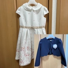 【最終値下げ】petit main花柄ワンピースの画像
