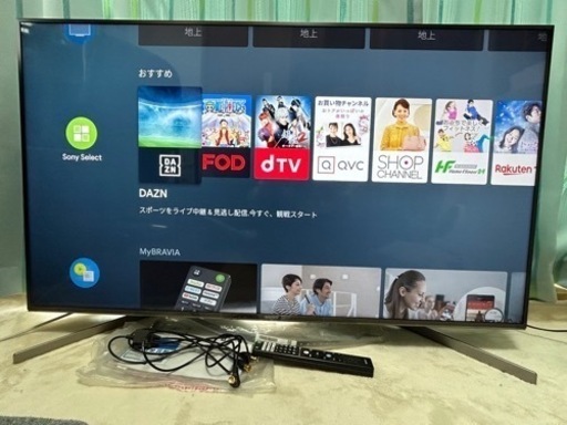 49インチ　4K SONY BRAVIA