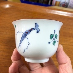 湯呑み　急須　セットたち吉　手長えび