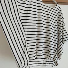 THE SHOP TK ドルマンボーダーシャツ　の画像