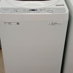 ★ジモティ割あり★ SHARP 洗濯機 4.5kg 19 動作確認／クリーニング済み TJ259