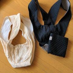 らくーな　エアリコ　抱っこ紐　白　Ｍサイズ　黒　Lサイズ