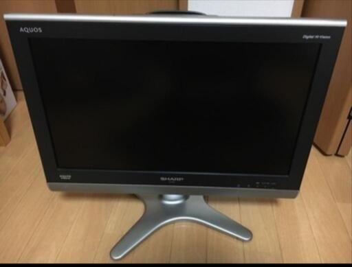 液晶テレビ　20インチ AQUOS