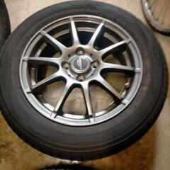 夏タイヤ2021年製　175/65R15 ホイールセット　の画像