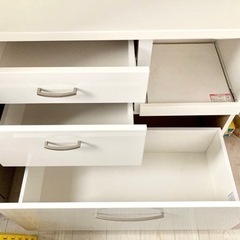 値下げ【直接引渡】食器棚 幅88.5cm 奥行40cm 高さ180cm キッチンボードの画像