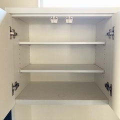 値下げ【直接引渡】食器棚 幅88.5cm 奥行40cm 高さ180cm キッチンボードの画像