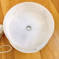 無印良品　ライト付き加湿器の画像