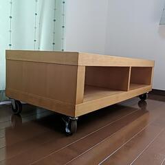 【無印良品】キャスター付シェルフの画像