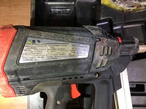 MAX　GS-725C　ガスネイラ　中古品　バッテリー6V 1.5Ah/充電器付き　【ハンズクラフト宜野湾店】