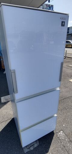 SHARP 3ドア冷凍冷蔵庫 SJ-GW36D-W 2018
