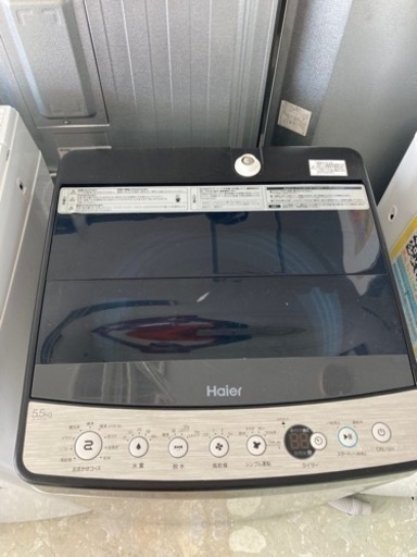 新生活応援！ハイアール　全自動洗濯機 ステンレスブラック JW-XP2C55E  2019年製  リサイクルショップ宮崎屋　住吉店23.3.19F