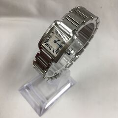 Cartier カルティエ タンクフランセーズSM レディース時計 クオーツ SS アイボリー文字盤 2300 おしゃれ 堺市 石津【ジャングルジャングルサカイ石津店】の画像