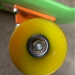 penny ペニーボード スケートボード 黄緑 グリーンイエロー 22インチ の画像