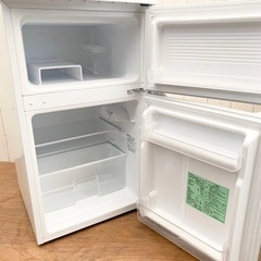 《交渉成立中》◇一人暮らし応援‼︎ コンパクト 綺麗な 冷蔵庫 清掃済み‼︎送料無料‼︎設置費込み‼︎◇の画像