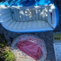 子ども用プール、ビニール浴槽