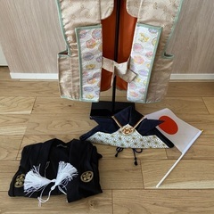 ☆値下げ中！陣羽織　兜　羽織のみ　セットでお譲りします！