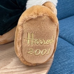 お値引きしました❤︎愛らしい❤︎2001年❤︎Harrods ハロッズ テディベアの画像