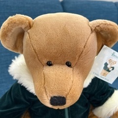 お値引きしました❤︎愛らしい❤︎2001年❤︎Harrods ハロッズ テディベアの画像