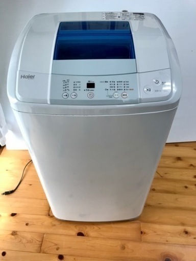 【決まりました】Haier 洗濯機 5kg 風乾燥機能付き