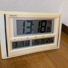 決まりました）セイコータイムクリエーション SQ413W [温度...