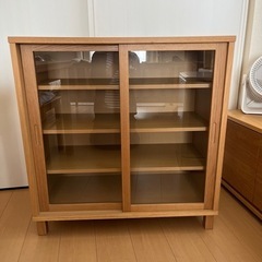 無印良品　キャビネットの画像