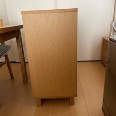 無印良品　キャビネットの画像