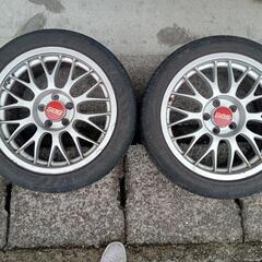 BBS-RG220アルミタイヤ4本セット
