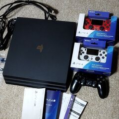 PS4pro-JetBlack CUH-7200B B01　1T...