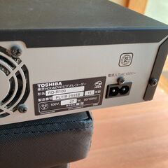 HDD DVDレコーダー RD-R100 東芝 レグザ REGZAの画像