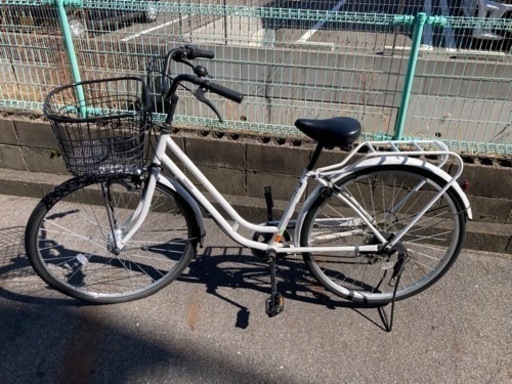 決まりました　自転車　通学用