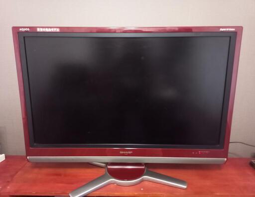 [取引中]シャープ 37V型 液晶テレビ AQUOS LC-37DS5-W フルハイビジョン \n/世界の亀山モデル！＋マルチワゴン