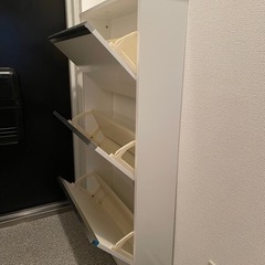 決まりました。3段シューズラックの画像