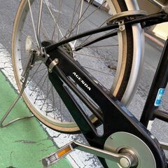 AGENDA　自転車　24インチ　ブラックの画像