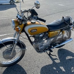 xs1b  xs650   前後ドラムブレーキの画像