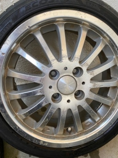 軽自動車などに。165/50R15ホイール付き夏タイヤ