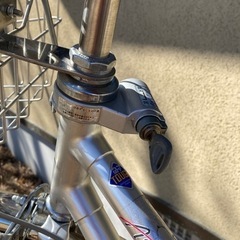 通学用自転車の画像