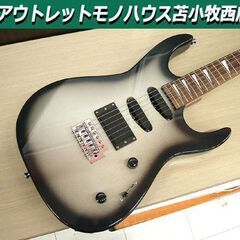 Flauor エレキギター 中古 ブラック×グレー 本体のみ 苫...