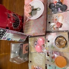 【ありがとうございました】デコ、プラバン、ビーズキット他 お勉強にも