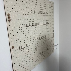 ホームセンター　有効ボード　パンチングボード