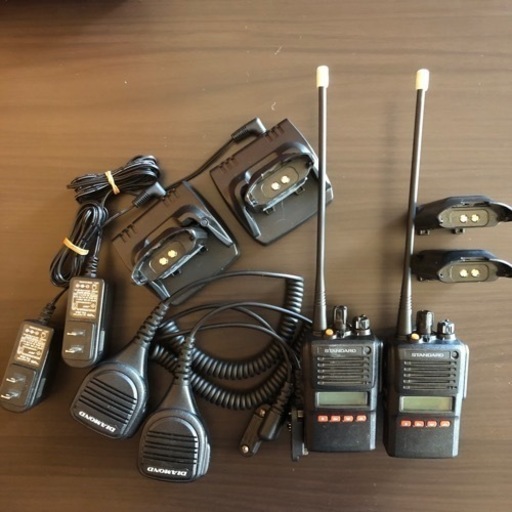 スタンダード デジタル簡易無線機 登録局 トランシーバー VXD-10×2台 スタンダード デジタル簡易無線機 登録局 トランシーバー VXD-10×2台