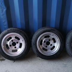 AHP アルミホイール 13インチ 6J 旧車ホイール 114....