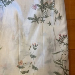 カーテン　セット　掃き出し窓　ブラウン　幾何学　ジャガード　花柄　レースの画像