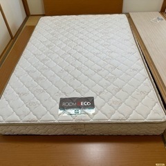 【中古】ダブルベッド（引出し付）取りに来られる方
