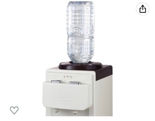 <値下げ、破格>[美品][準新品]卓上ウォーターサーバー ペットボトル用 